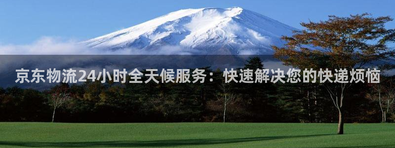 ,优游国际注册与教程：京东物流24小
