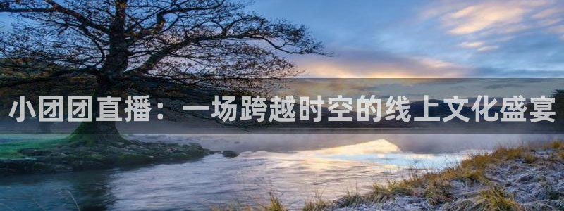 24直播网足球：小团团直播：一场跨越时空的线上文化盛宴