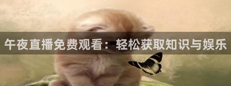 24直播免费足球直播视频：午夜直播免费观看：轻松获取知识与娱乐